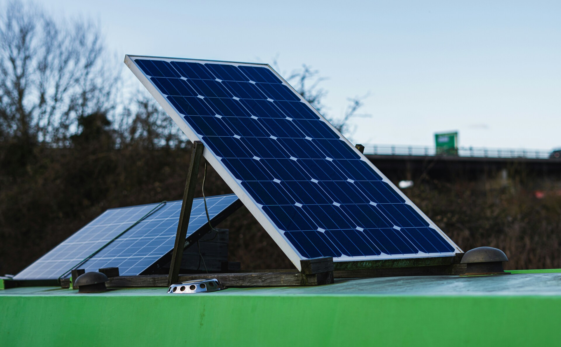 Panneaux solaires sur toiture